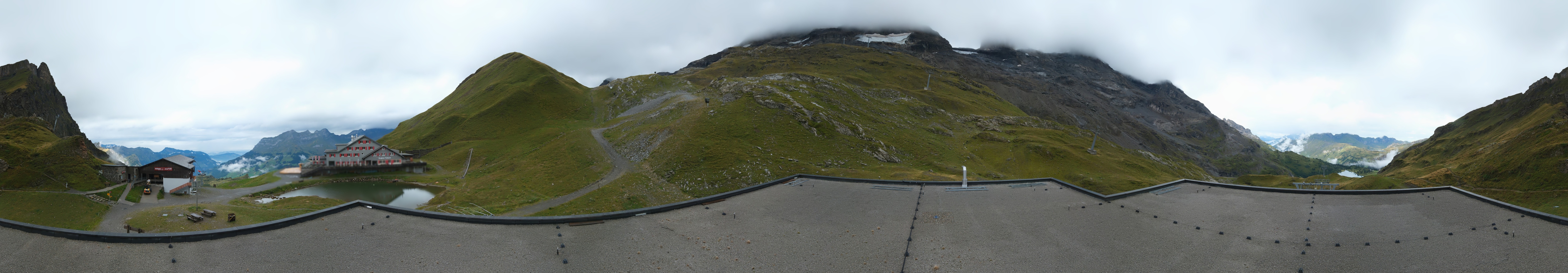 Archiv Foto Webcam Engelberg Titlis: Berghaus Jochpass