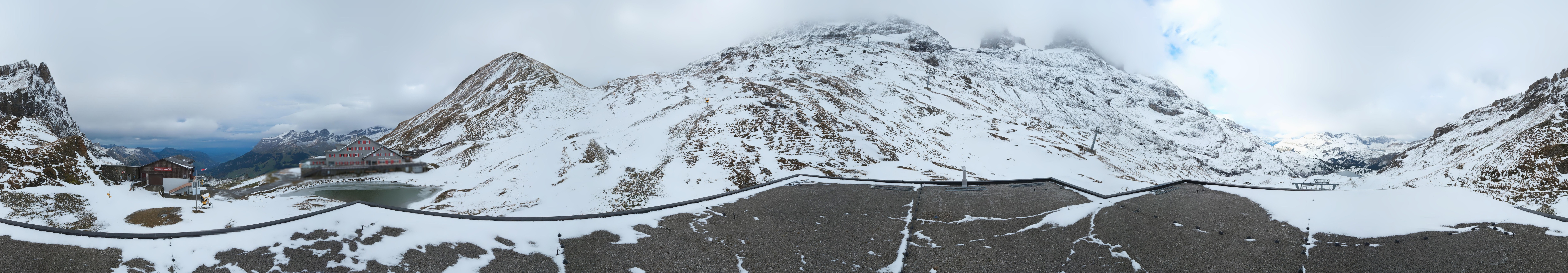 Archiv Foto Webcam Engelberg Titlis: Berghaus Jochpass