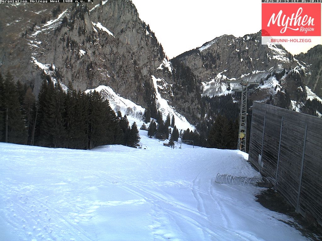 Archived image Webcam Brunni - Holzegg