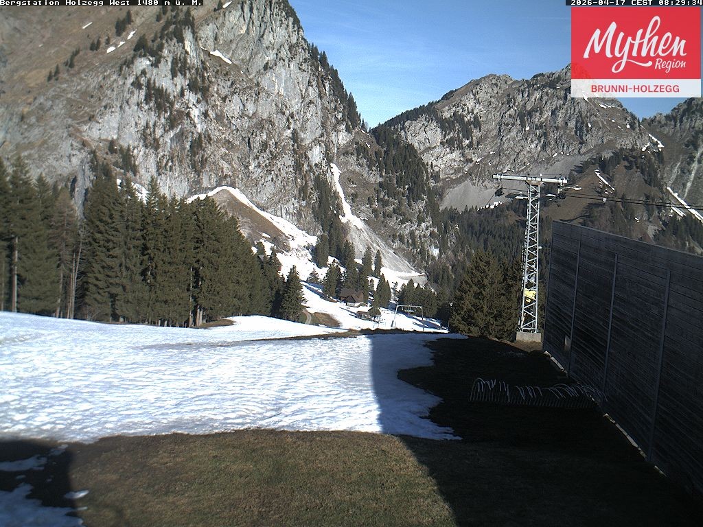 Archived image Webcam Brunni - Holzegg