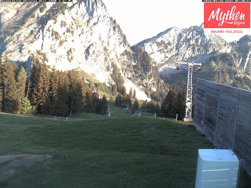 Archived image Webcam Brunni - Holzegg
