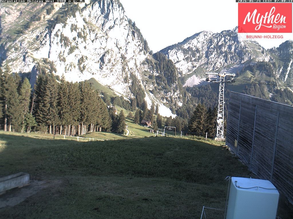 Archived image Webcam Brunni - Holzegg