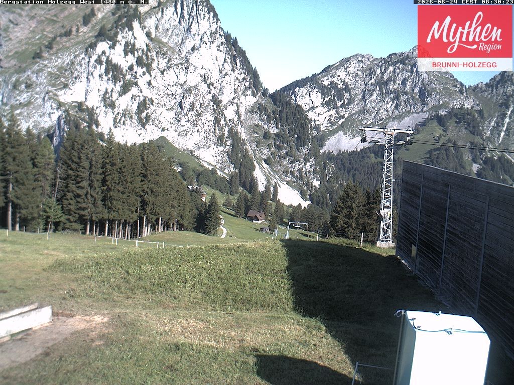Archived image Webcam Brunni - Holzegg