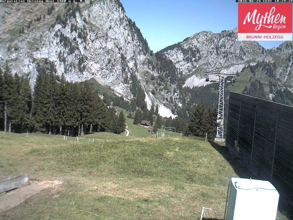 Archived image Webcam Brunni - Holzegg