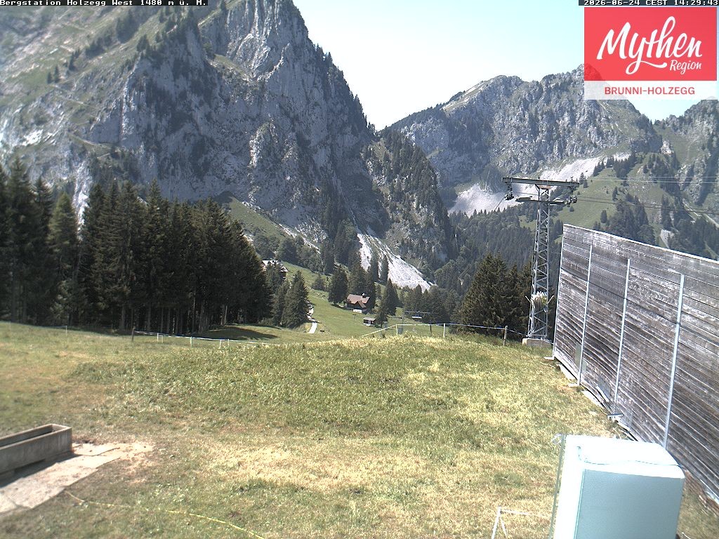Archived image Webcam Brunni - Holzegg