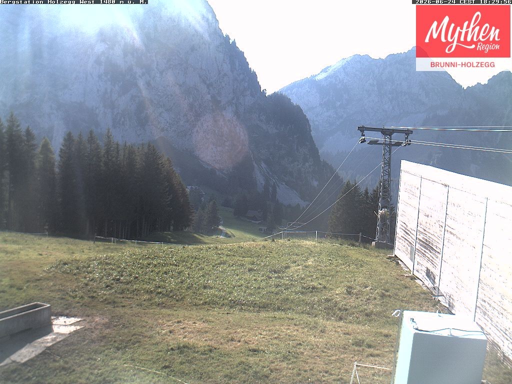 Archived image Webcam Brunni - Holzegg