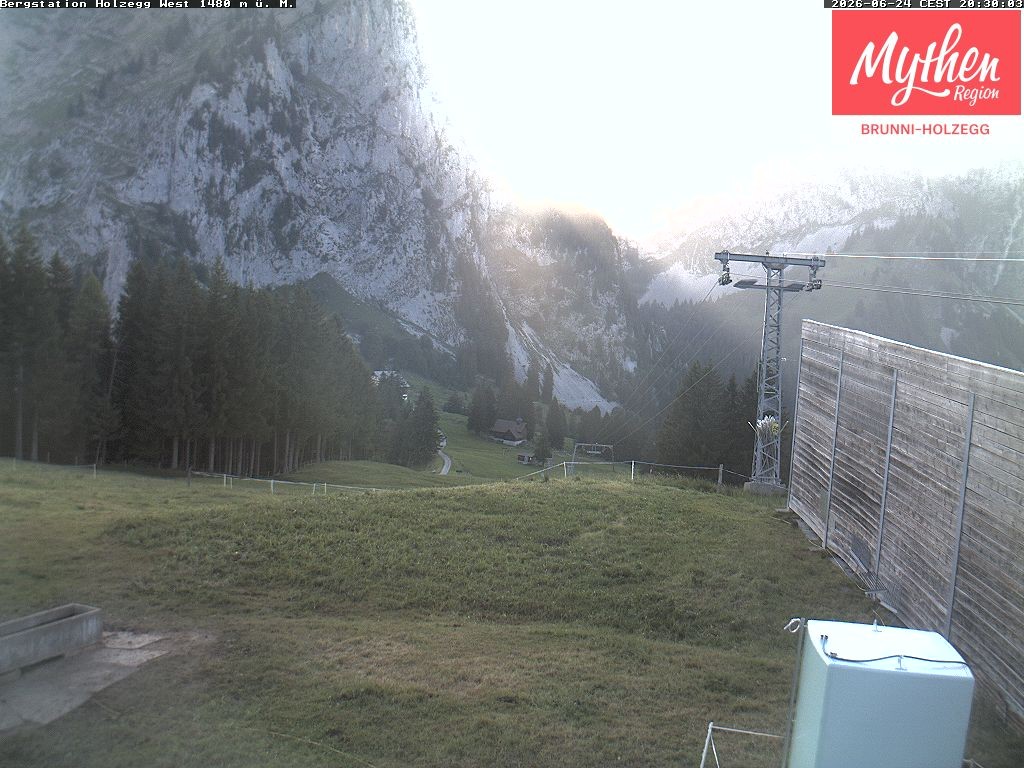 Archived image Webcam Brunni - Holzegg