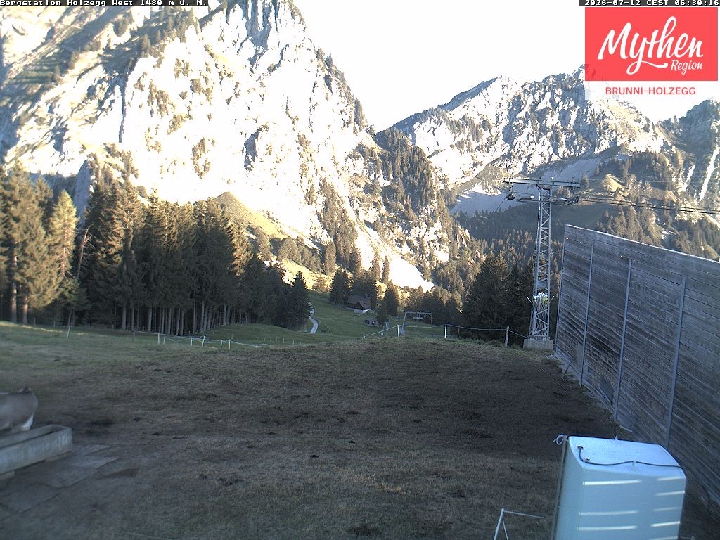 Archived image Webcam Brunni - Holzegg