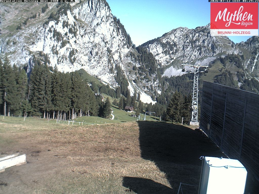 Archived image Webcam Brunni - Holzegg