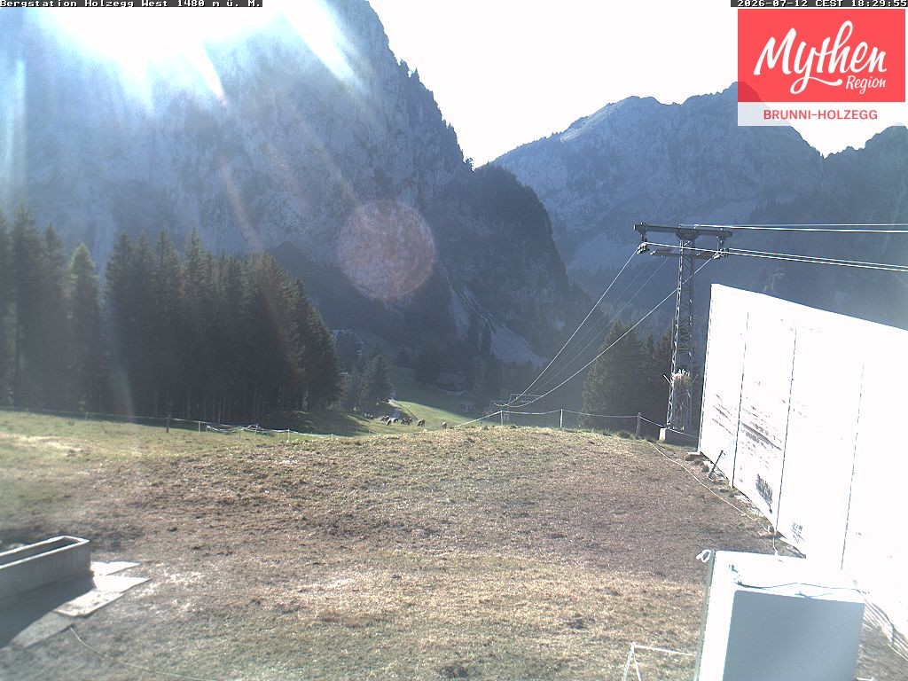 Archived image Webcam Brunni - Holzegg