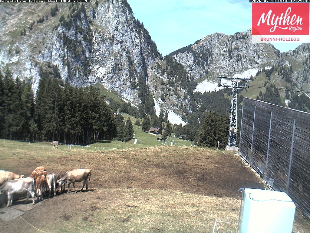 Archiv Foto Webcam Brunni - Holzegg