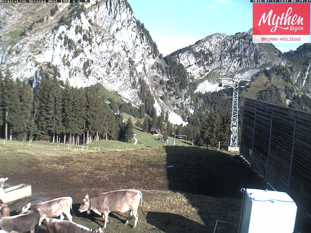 Archiv Foto Webcam Brunni - Holzegg