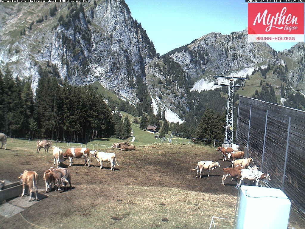 Archiv Foto Webcam Brunni - Holzegg