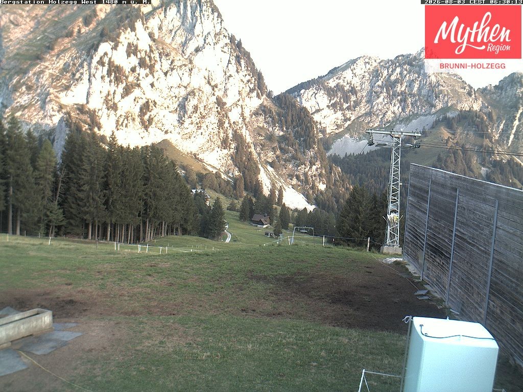 Archived image Webcam Brunni - Holzegg