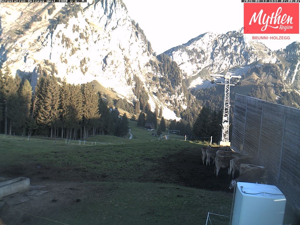 Archived image Webcam Brunni - Holzegg