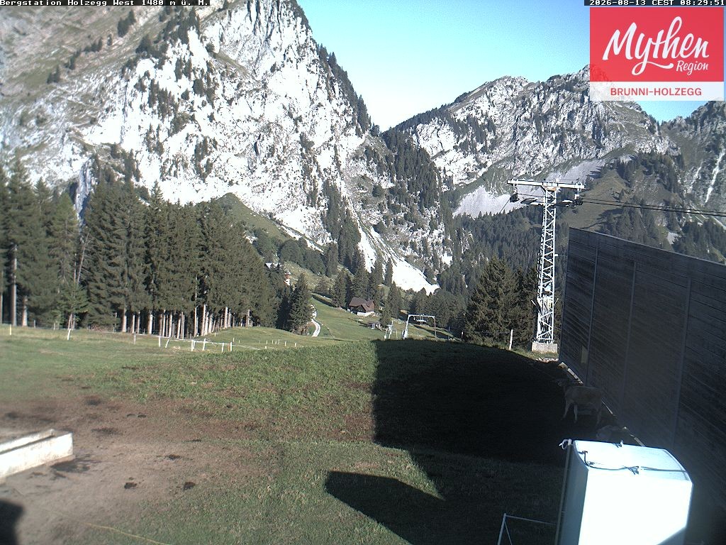 Archived image Webcam Brunni - Holzegg