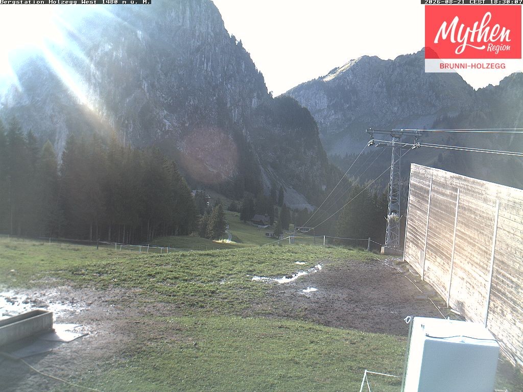 Archiv Foto Webcam Brunni - Holzegg