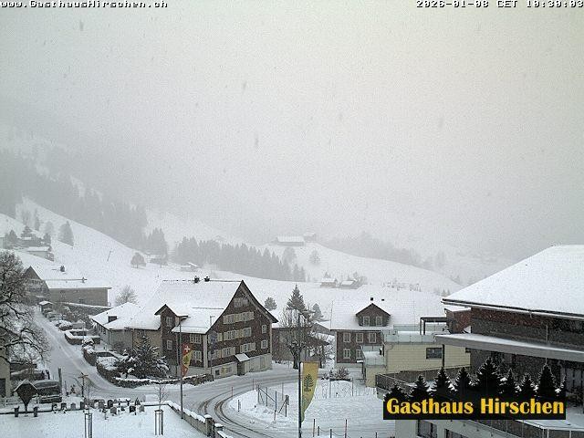 Archiv Foto Webcam Oberiberg, Gasthaus Hirschen