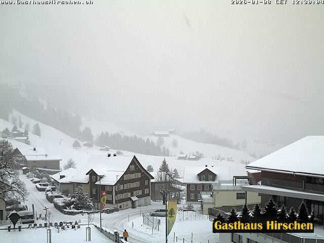 Archiv Foto Webcam Oberiberg, Gasthaus Hirschen