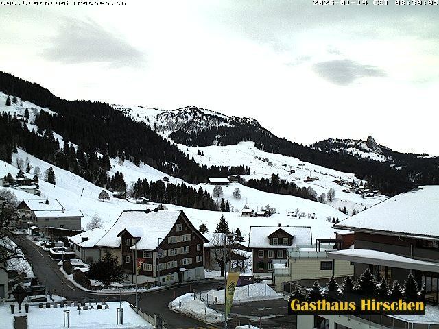 Archiv Foto Webcam Oberiberg, Gasthaus Hirschen
