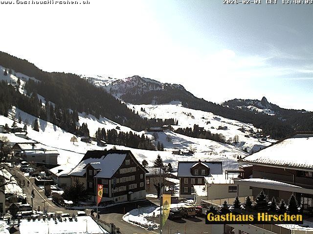 Archiv Foto Webcam Oberiberg, Gasthaus Hirschen