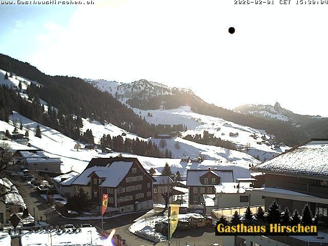 Archiv Foto Webcam Oberiberg, Gasthaus Hirschen