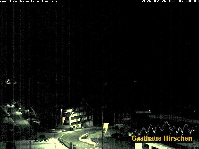 Archived image Webcam restaurant Hirschen, Oberiberg