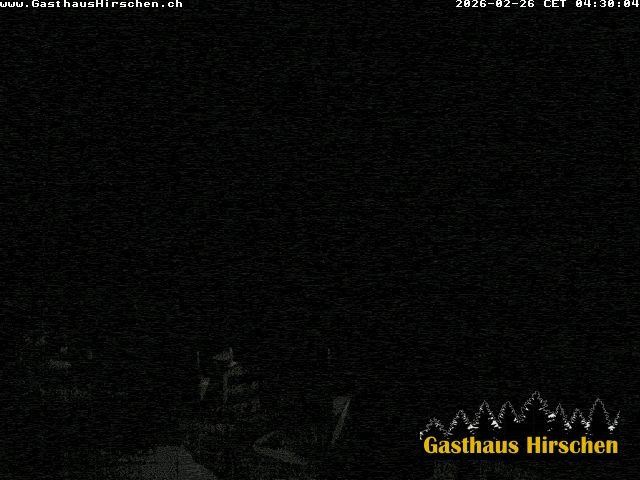 Archived image Webcam restaurant Hirschen, Oberiberg