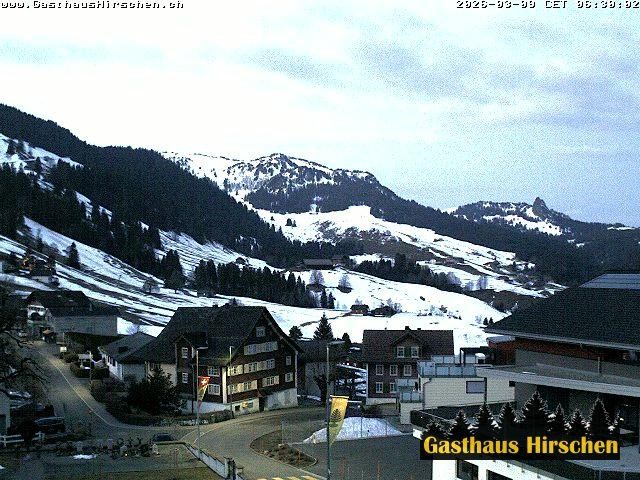 Archiv Foto Webcam Oberiberg, Gasthaus Hirschen