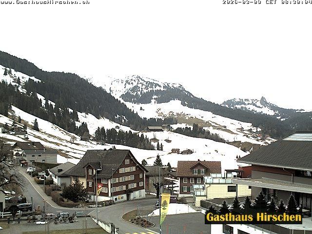 Archiv Foto Webcam Oberiberg, Gasthaus Hirschen