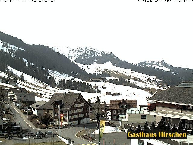 Archiv Foto Webcam Oberiberg, Gasthaus Hirschen