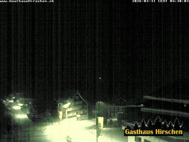 Archived image Webcam restaurant Hirschen, Oberiberg