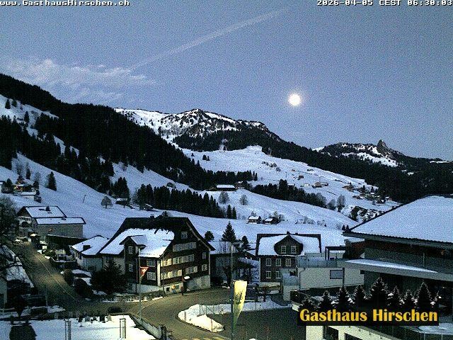 Archiv Foto Webcam Oberiberg, Gasthaus Hirschen