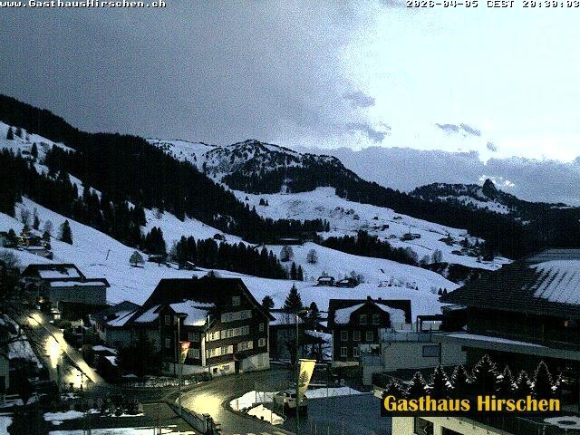 Archiv Foto Webcam Oberiberg, Gasthaus Hirschen