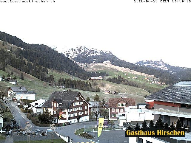 Archiv Foto Webcam Oberiberg, Gasthaus Hirschen