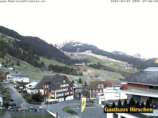 Archiv Foto Webcam Oberiberg, Gasthaus Hirschen