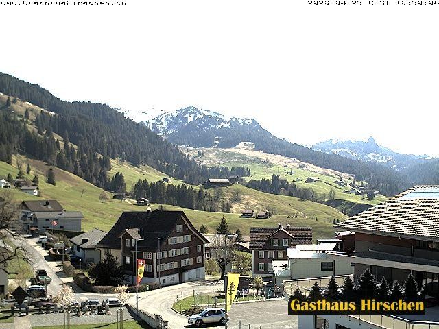 Archiv Foto Webcam Oberiberg, Gasthaus Hirschen