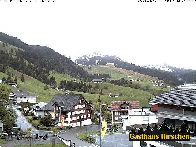 Archiv Foto Webcam Oberiberg, Gasthaus Hirschen