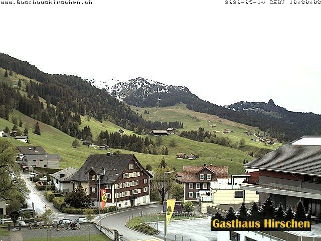 Archiv Foto Webcam Oberiberg, Gasthaus Hirschen