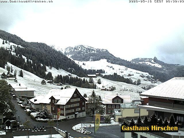 Archiv Foto Webcam Oberiberg, Gasthaus Hirschen