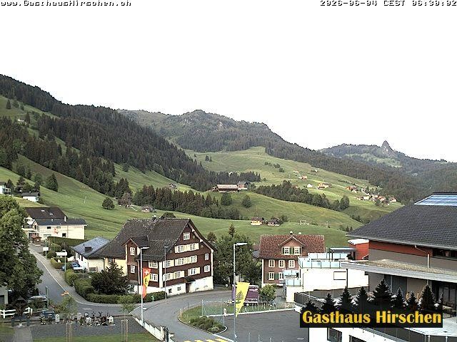 Archiv Foto Webcam Oberiberg, Gasthaus Hirschen