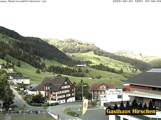 Archiv Foto Webcam Oberiberg, Gasthaus Hirschen