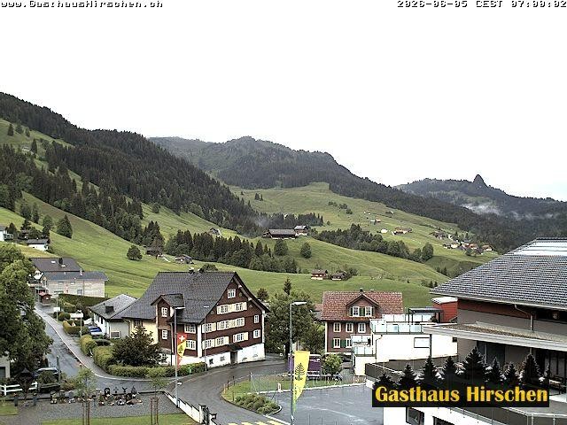 Archiv Foto Webcam Oberiberg, Gasthaus Hirschen