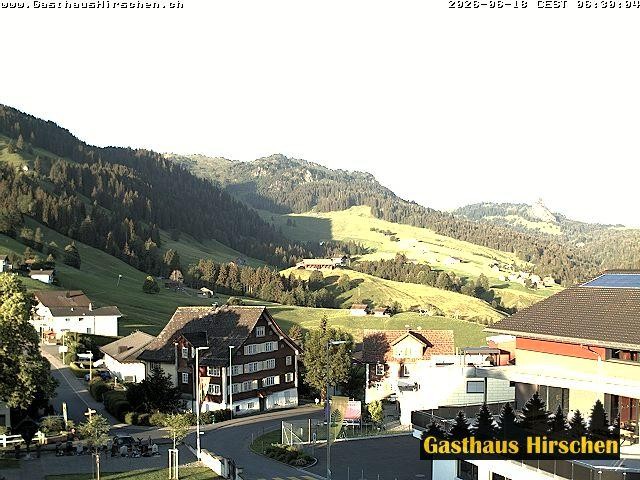 Archiv Foto Webcam Oberiberg, Gasthaus Hirschen