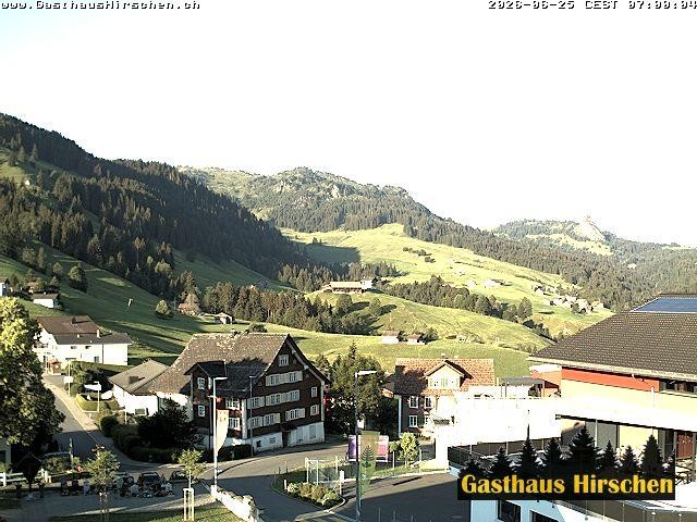 Archiv Foto Webcam Oberiberg, Gasthaus Hirschen