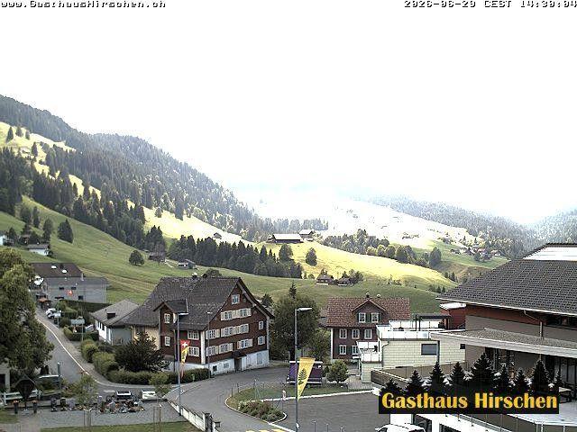 Archiv Foto Webcam Oberiberg, Gasthaus Hirschen