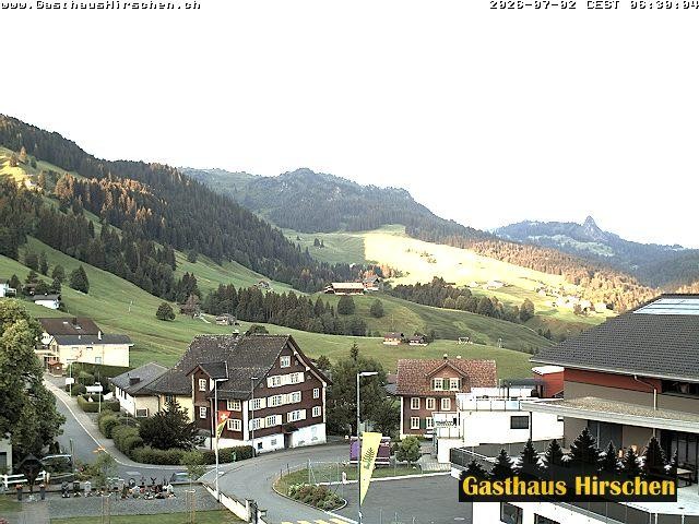 Archiv Foto Webcam Oberiberg, Gasthaus Hirschen