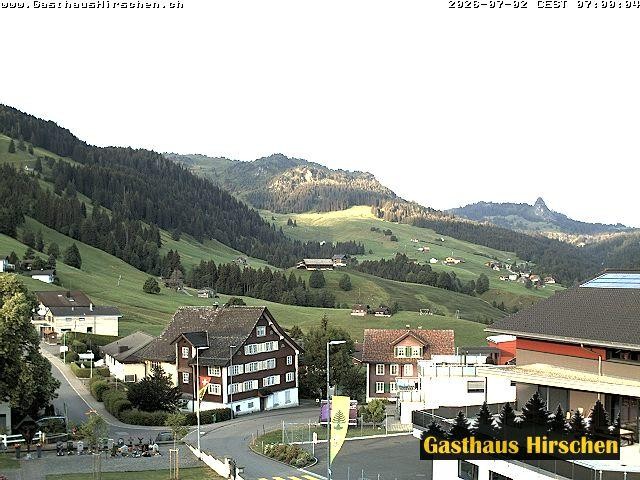 Archiv Foto Webcam Oberiberg, Gasthaus Hirschen