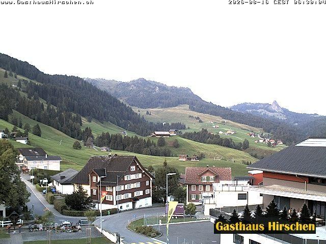 Archiv Foto Webcam Oberiberg, Gasthaus Hirschen