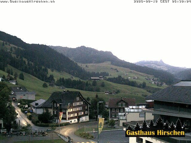 Archiv Foto Webcam Oberiberg, Gasthaus Hirschen